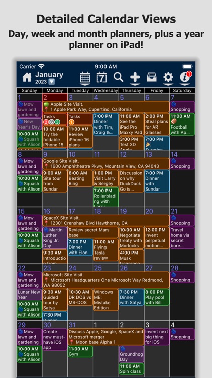 Calendar Widget & Planner