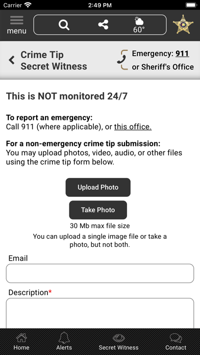 Autauga County Alabama Sheriff Screenshot