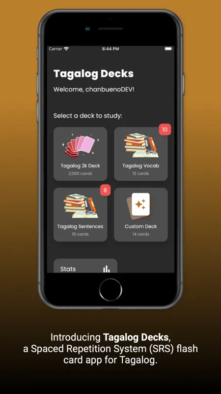 Tagalog Decks screenshot 1 of 5