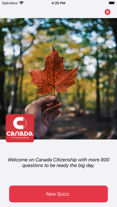 Test citizenship Canada 2023 Screenshot