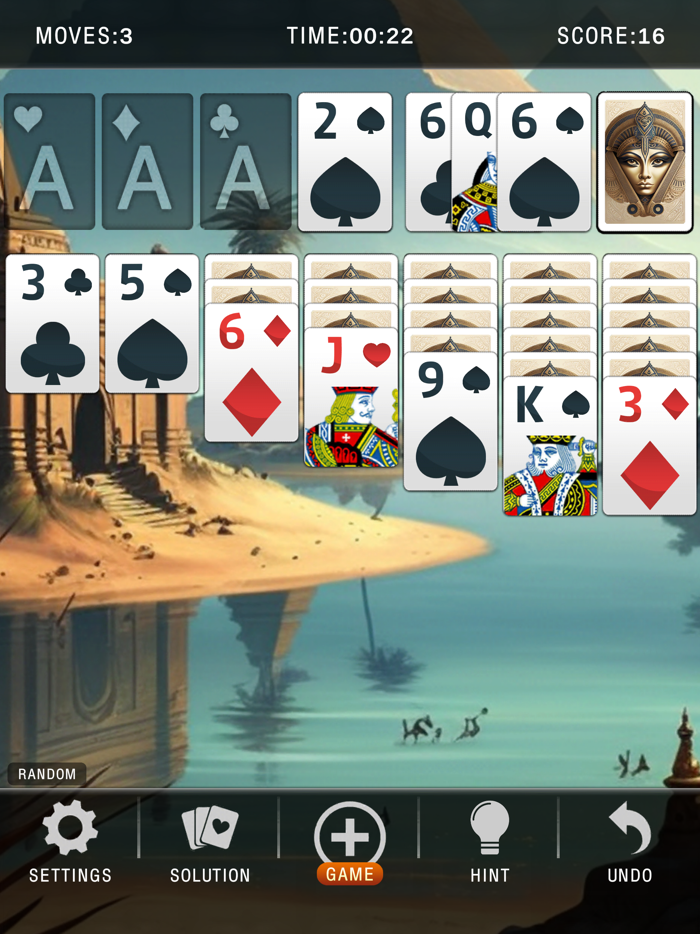 Pharaoh cards Ancient Egypt