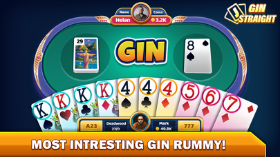 Gin Rummy - Offline Card Game Screenshot