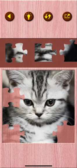 Game screenshot Cat Kitten Jigsaw Puzzle Games mod apk