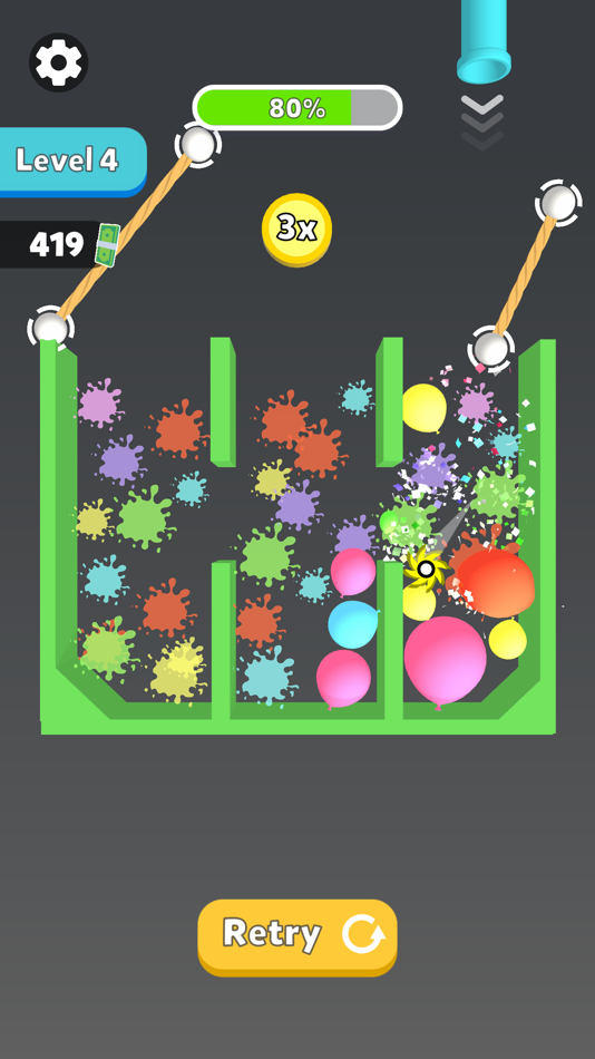 #9. Pop With Ropes (iOS) 由: Ahmet Ikbal Adlig