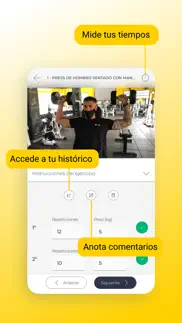 mofitness training iphone screenshot 2