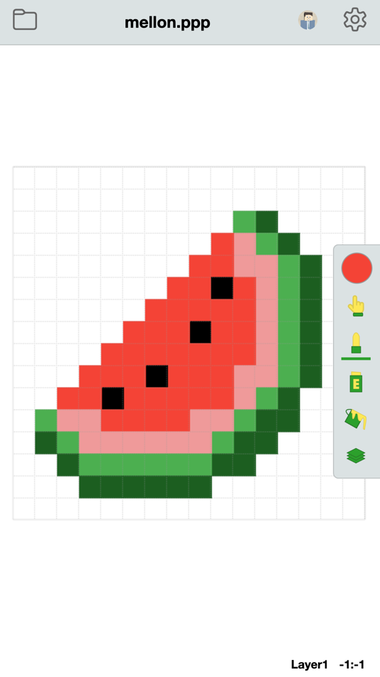 #1. Pixel Paint (Ape Apps) (iOS) 由: Brandon Stecklein