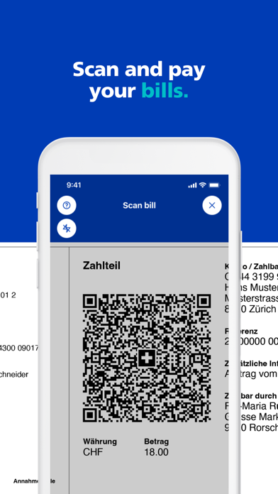 ZKB Mobile Banking Screenshot