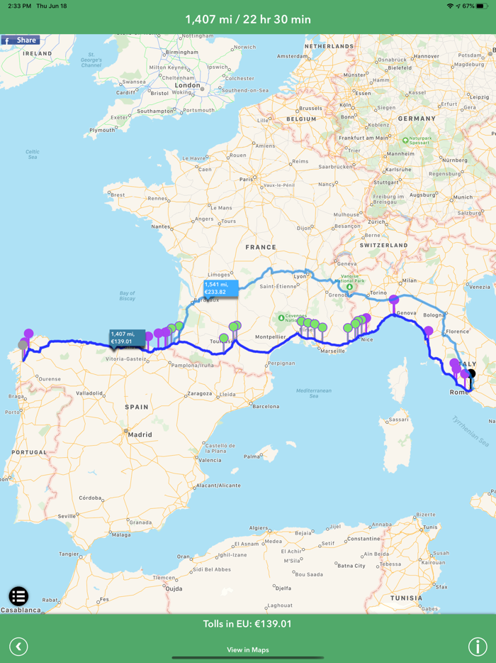 Tollsmart Toll Calculator