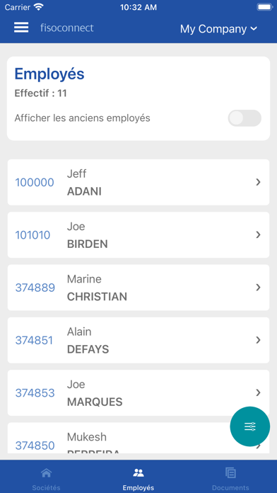 Fisoconnect Screenshot