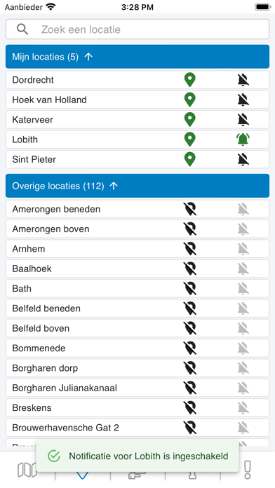MijnHoogwaterstanden Basis Screenshot