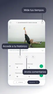 metagym fitness iphone capturas de pantalla 2