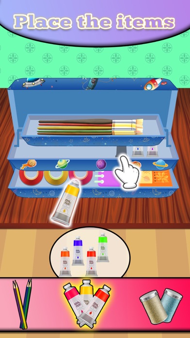 Stationery Organizer Game Screenshot