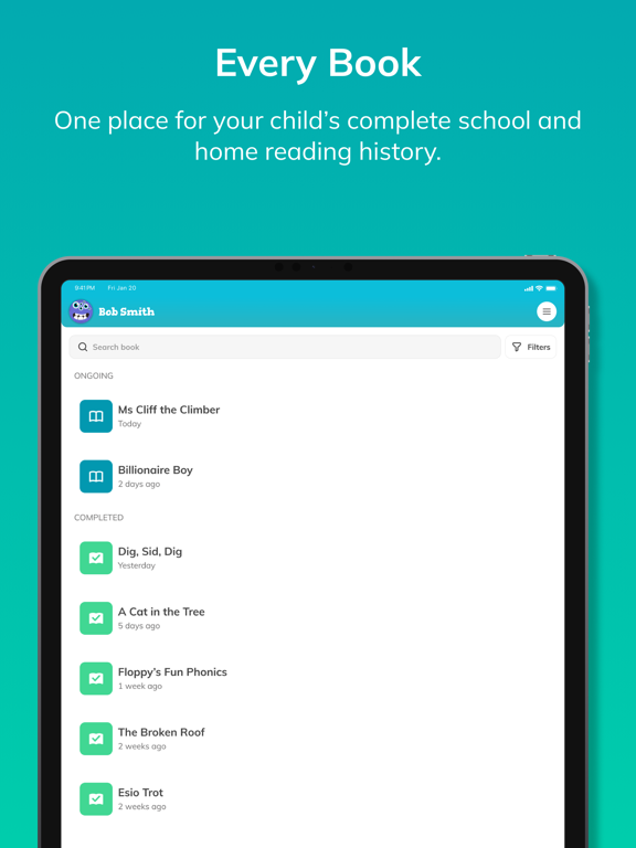 BoomReader Parents iPad screenshot 4