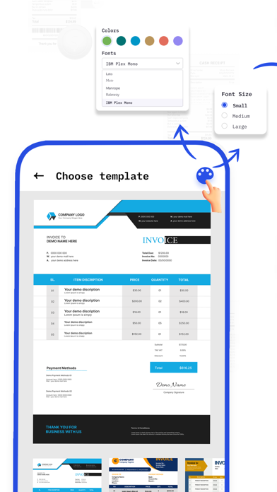 Easy Invoice Generator Screenshot