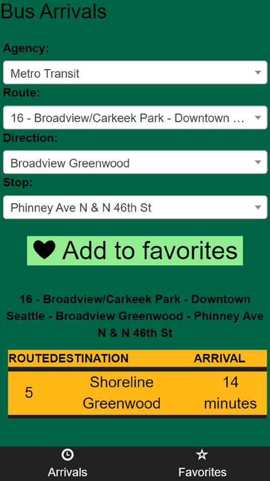 #1. Seattle METRO Bus Tracker (iOS) 由: Naiara Albaina