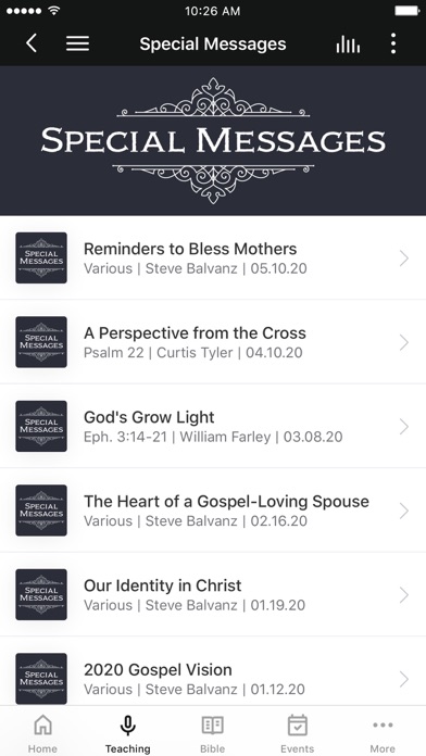 Spring Creek Bible Church Screenshot