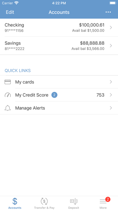 First Choice Financial FCU Screenshot