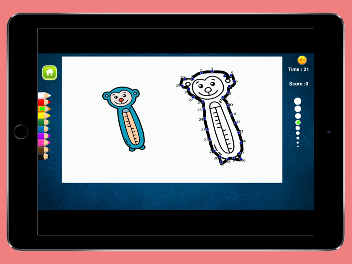 Dot to Dots to Coloring