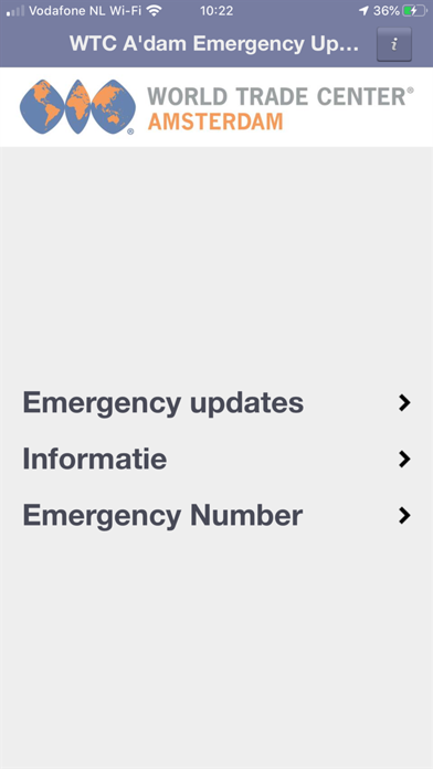 Screenshot #3 pour WTC A'dam Emergency Update