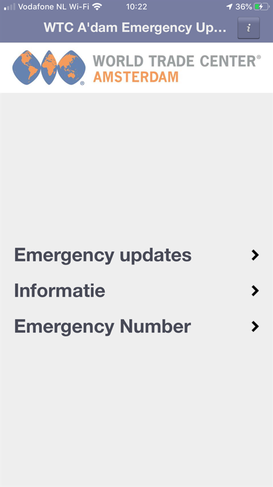 #3. WTC A'dam Emergency Update (iOS) 由: cbre dof custodian b.v.