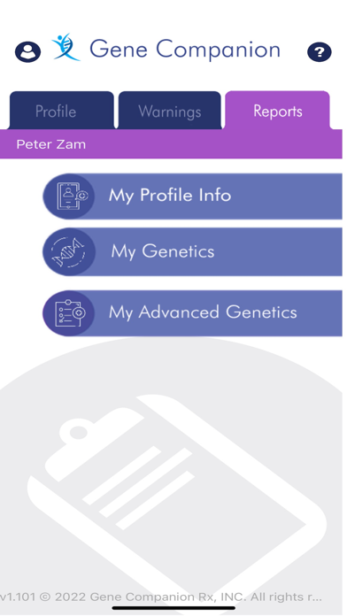 Gene Companion Screenshot