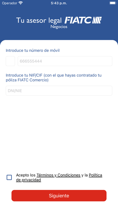 Tu asesor legal FIATC Negocios Screenshot