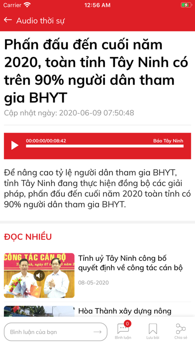 Bao Tay Ninh Screenshot