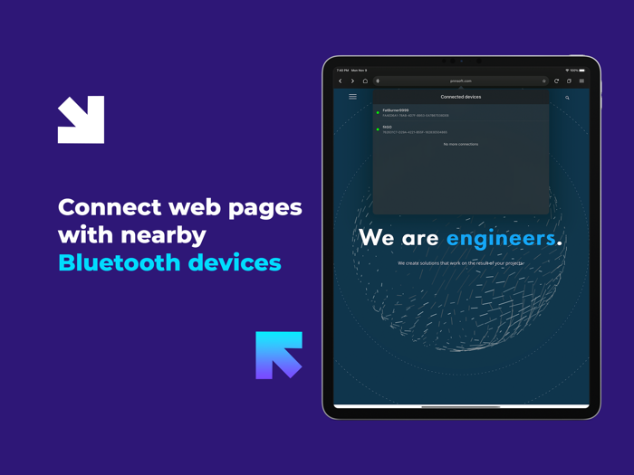 Bluefy – Web BLE Browser