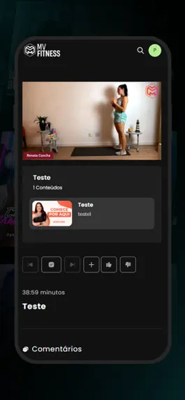 Game screenshot MV Fitness apk