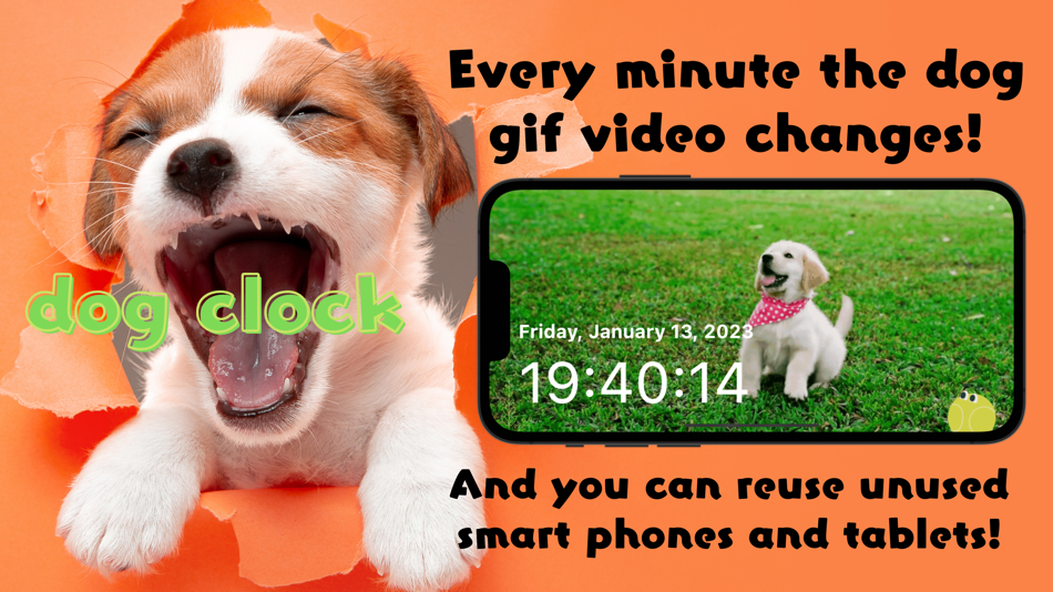 Dog Clock app.digital cute - 1.0 - (iOS)