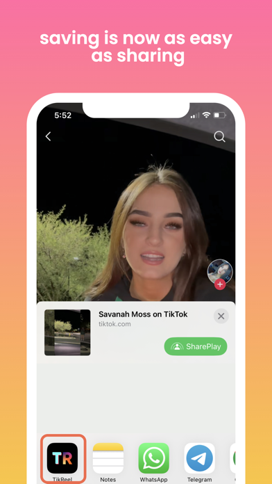 TikReel -  Video Organizer Screenshot
