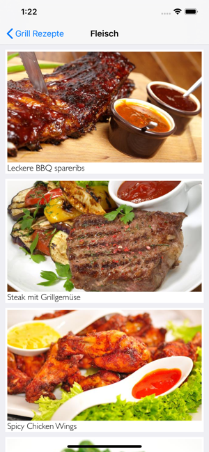 ‎Grill Rezepte zum Grillen Screenshot