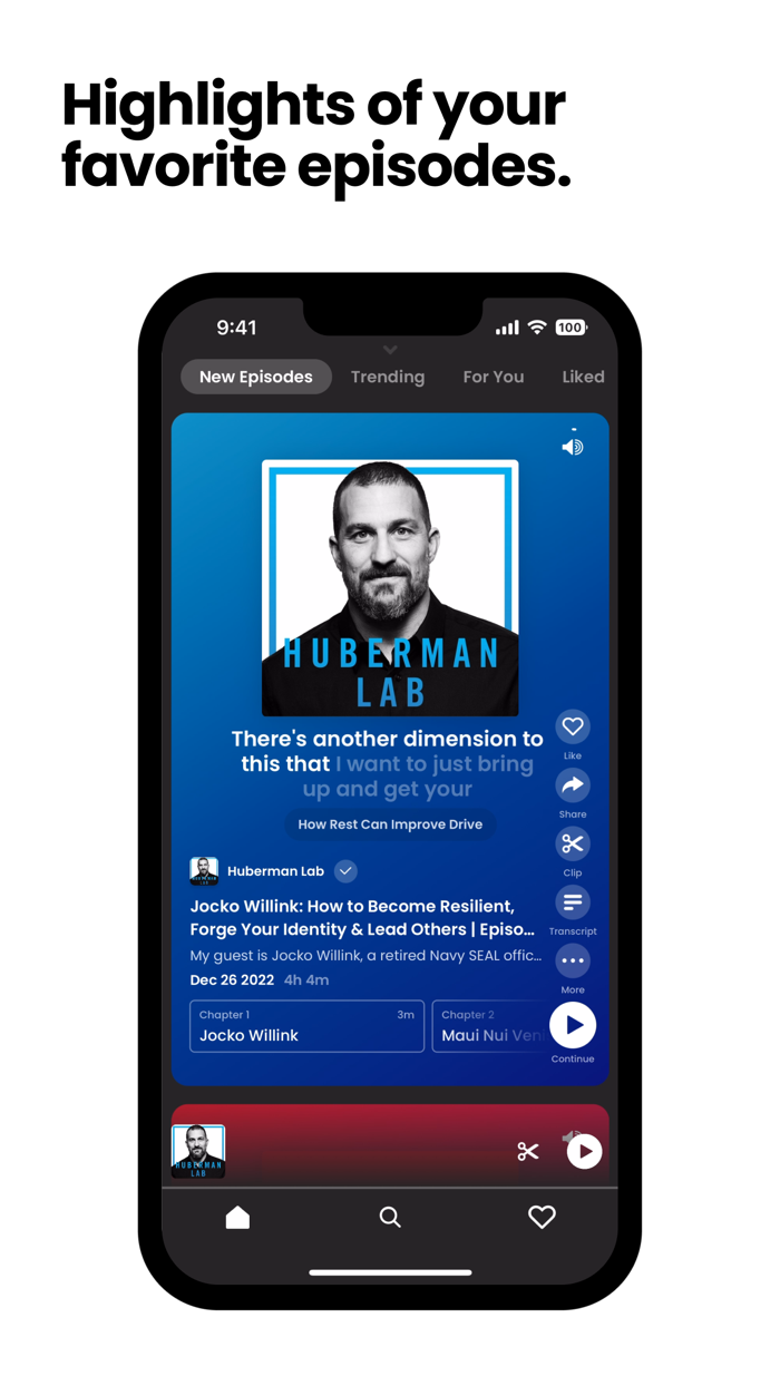 Fathom Podcast Player