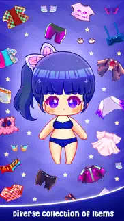 chibi doll games: avatar maker iphone screenshot 3