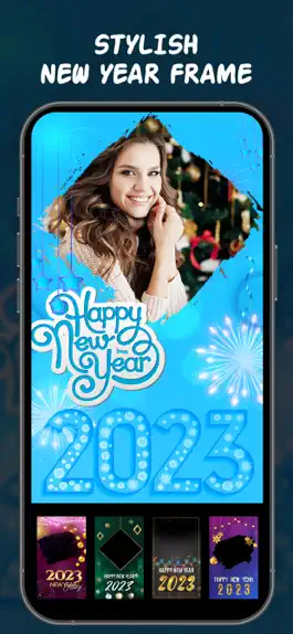 Game screenshot New Year Photo Frames & Cards apk