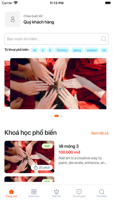 Nail Lessons Screenshot