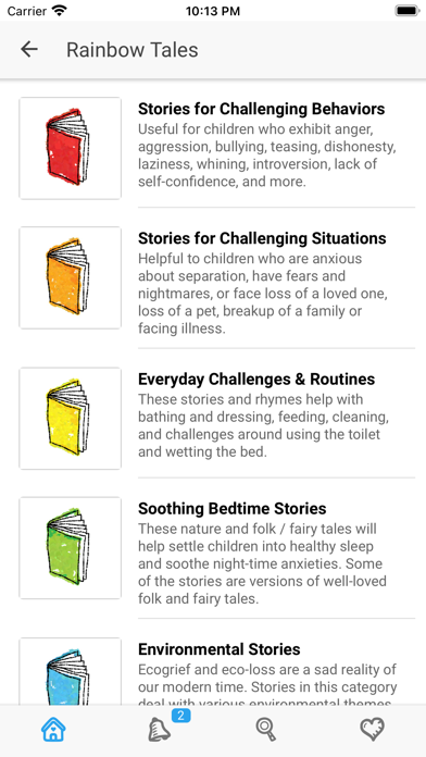 RainbowTales.app Screenshot