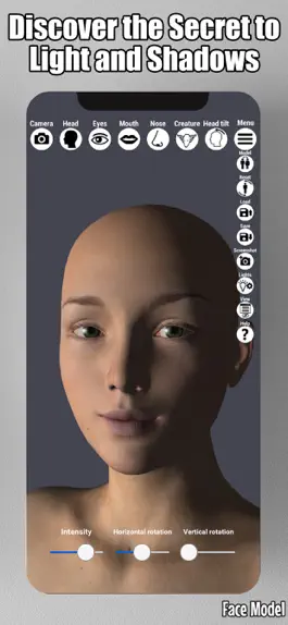 Game screenshot Face Model -posable human head hack