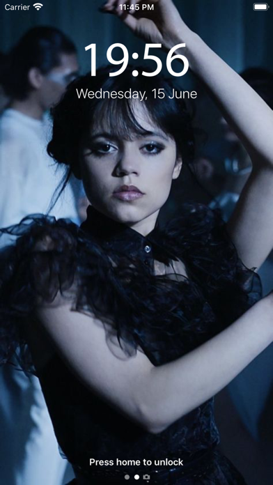 Addams Wednesday S2 Wallpaper Screenshot