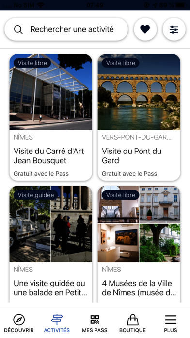 Nîmes CITYPASS Screenshot