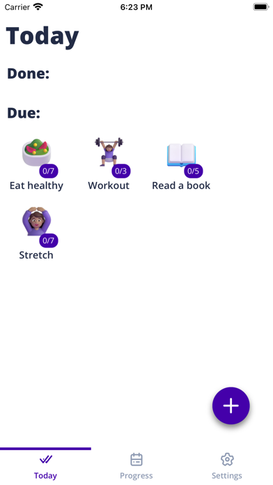 Respectful Habit Tracker Screenshot