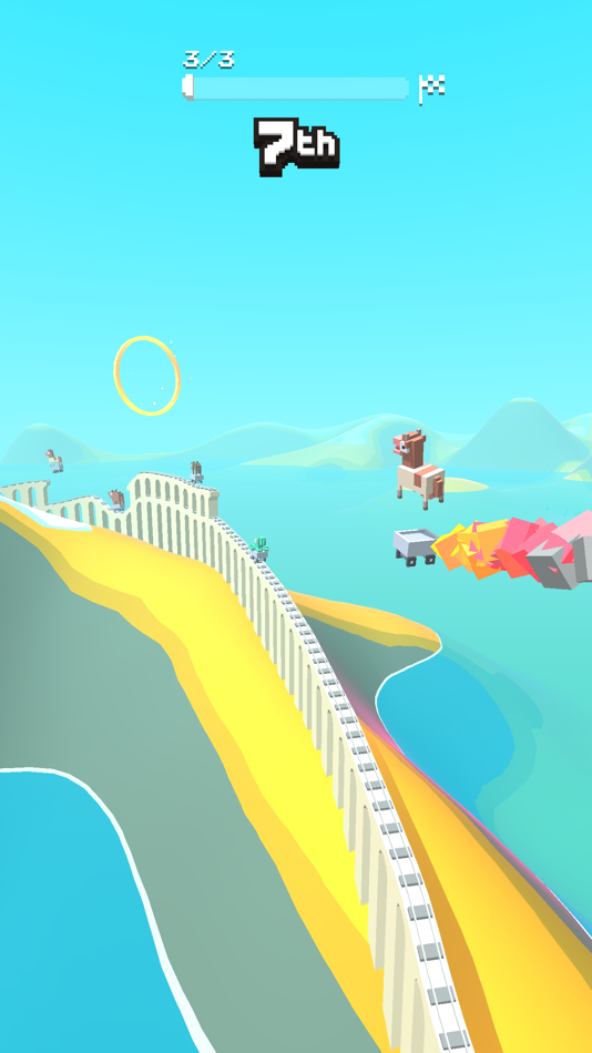 #2. Bouncy Kart (iOS) 由: Owen Gillett