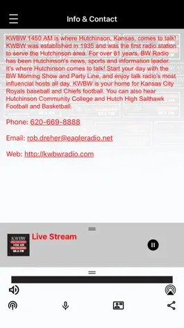 Game screenshot KWBW Radio,  Hutchinson, KS hack
