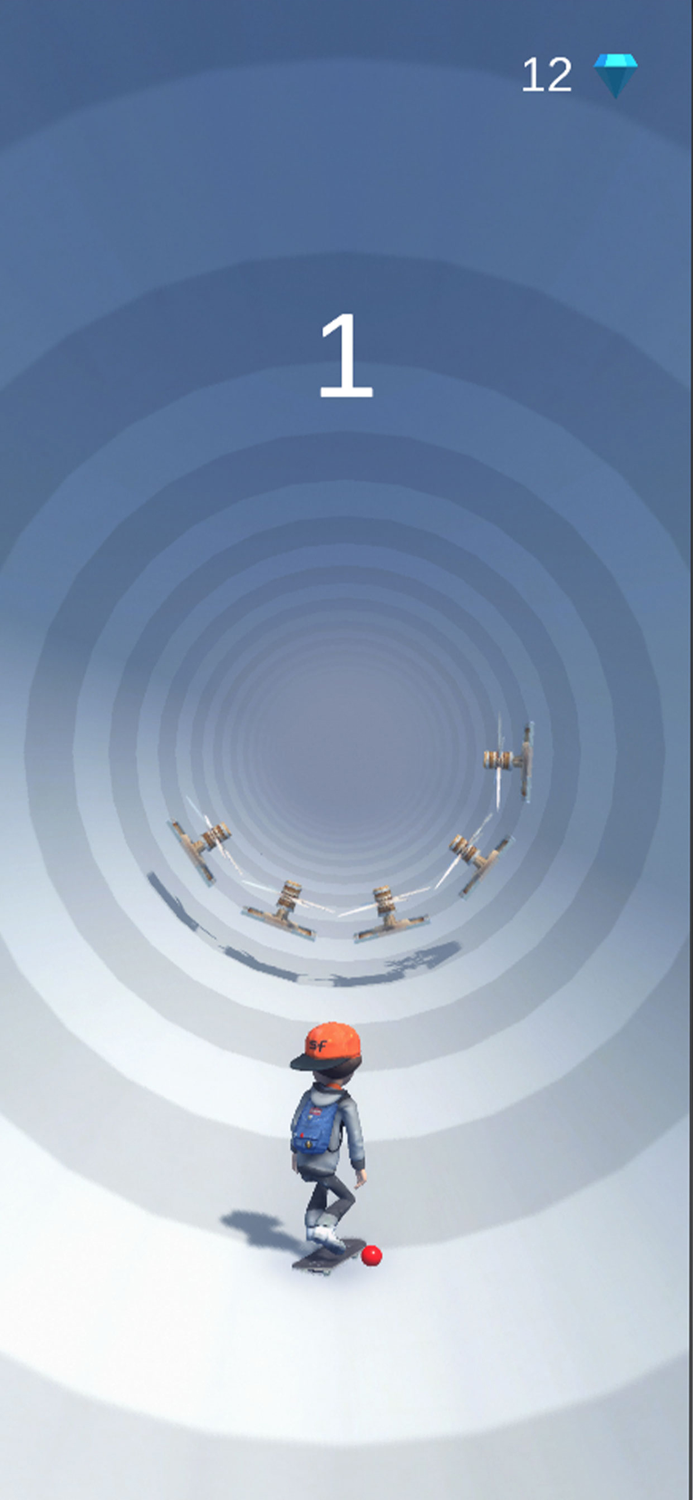 Trappy Tunnel  Running Game