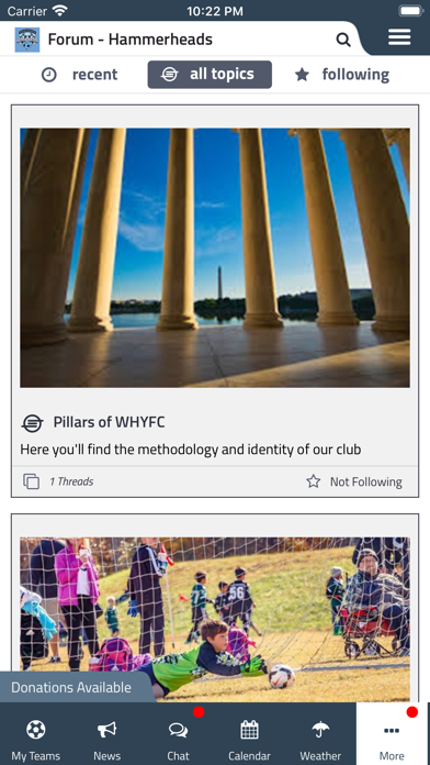 Wilmington Hammerheads Screenshot