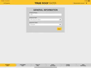 True Roof Rater screenshot #3 for iPad