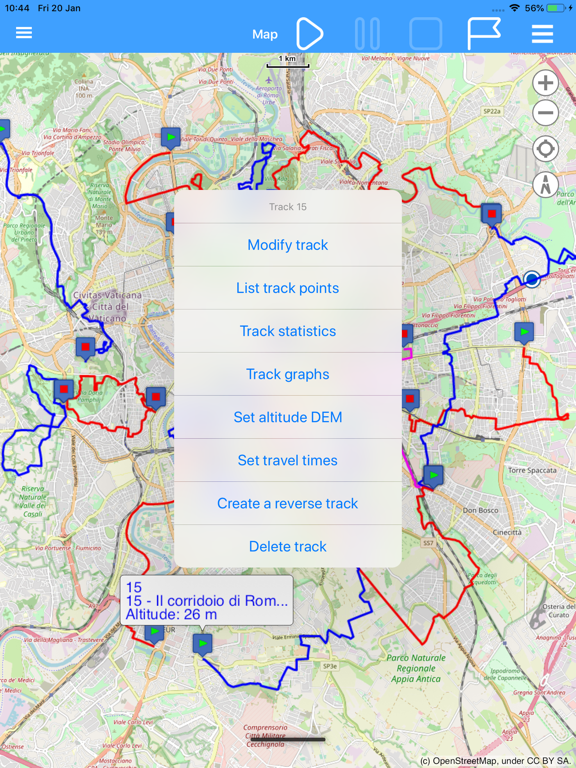 Screenshot #6 pour OkMap Mobile