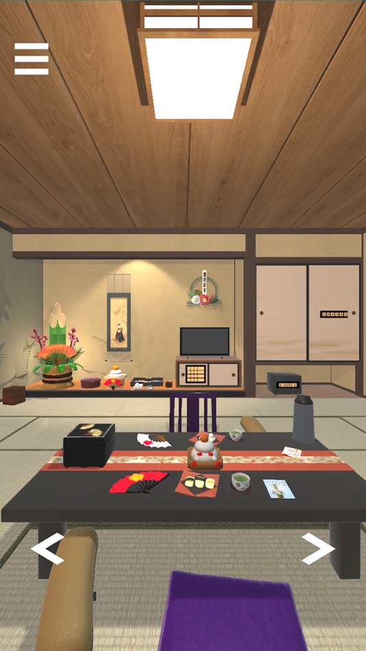 #1. 脱出ゲーム:Escape Rooms 正月の宿からの脱出 (iOS) Bởi: Keisuke Uchida