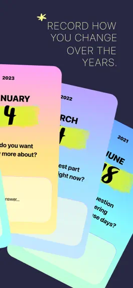 Game screenshot Daily Journal 365: Self Q&A apk