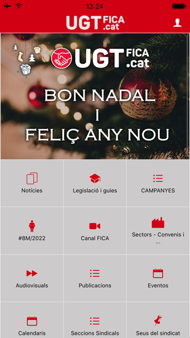 UGT FICA Catalunya Screenshot